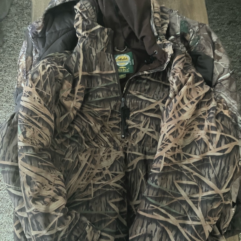 Camo half zip hoodie